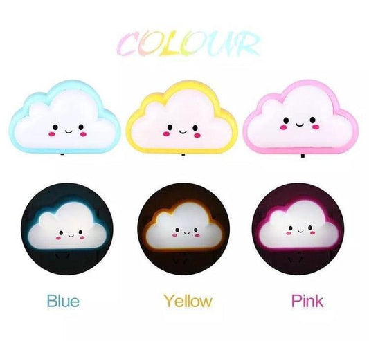 Smiley Cloud Led Night Light